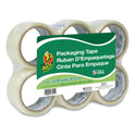 Duck Commercial Grade Packaging Tape, 3" Core, 1.88" x 55 yds, Clear, 6/Pack (240053)