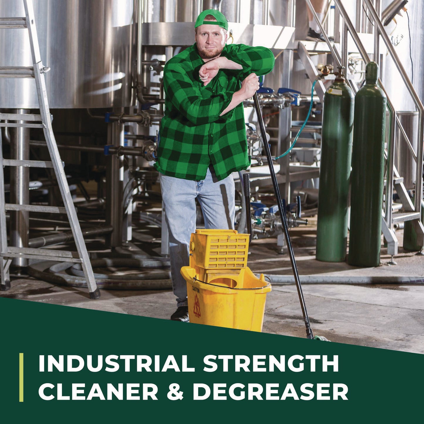 simple green Industrial Cleaner and Degreaser, Concentrated, 1 gal Bottle (13005EA)