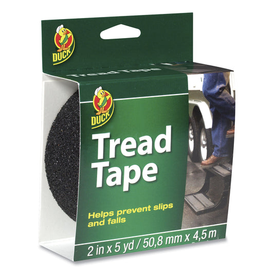 Duck Tread Tape, 2" x 5 yds, 3" Core, Black (1027475)