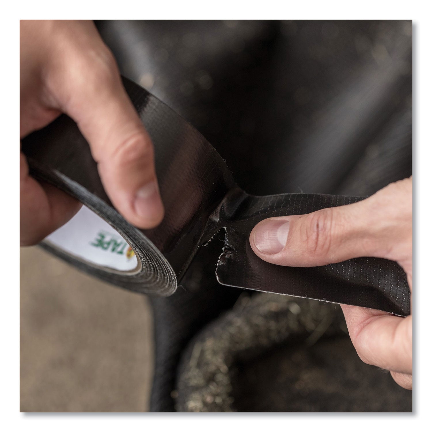 Duck MAX Duct Tape, 3" Core, 1.88" x 35 yds, Black (240867)