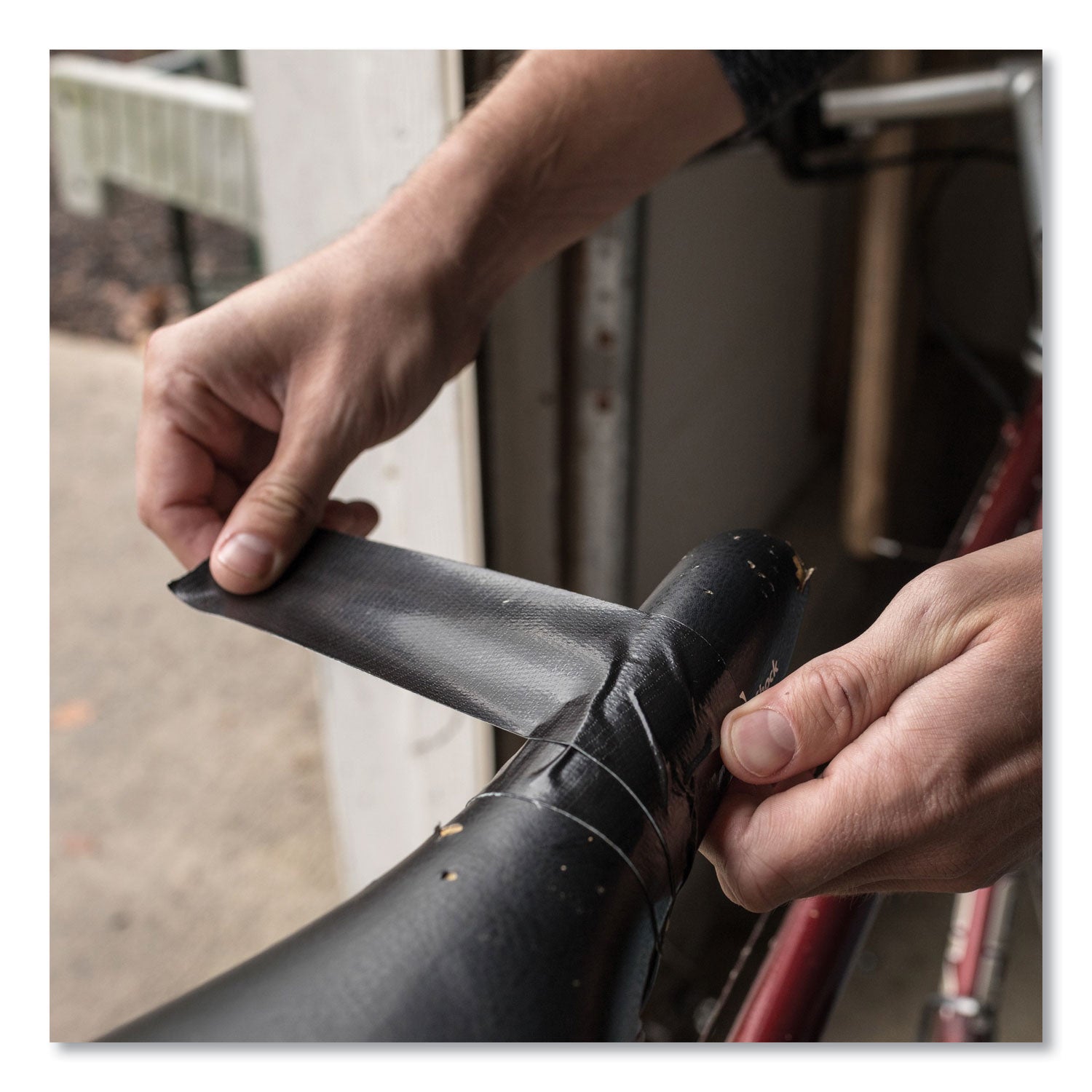 Duck MAX Duct Tape, 3" Core, 1.88" x 35 yds, Black (240867)