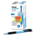 Pentel Champ Mechanical Pencil Value Pack, 0.7 mm, HB (#2), Black Lead, Blue Barrel, 24/Pack (AL17CSWUS)