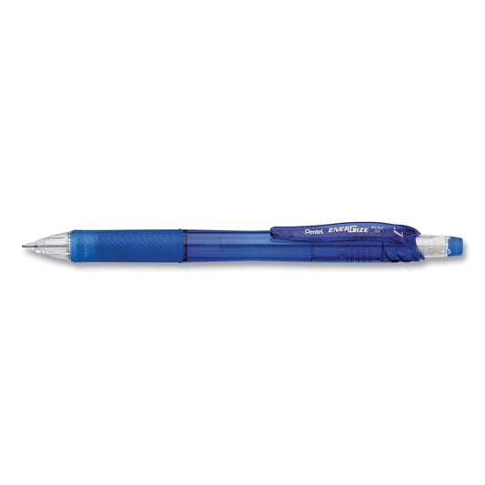 Pentel EnerGize-X Mechanical Pencil, 0.7 mm, HB (#2), Black Lead, Blue Barrel, Dozen (PL107C)