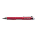 Pentel Twist-Erase III Mechanical Pencil, 0.7 mm, HB (#2), Black Lead, Red Barrel (QE517B)