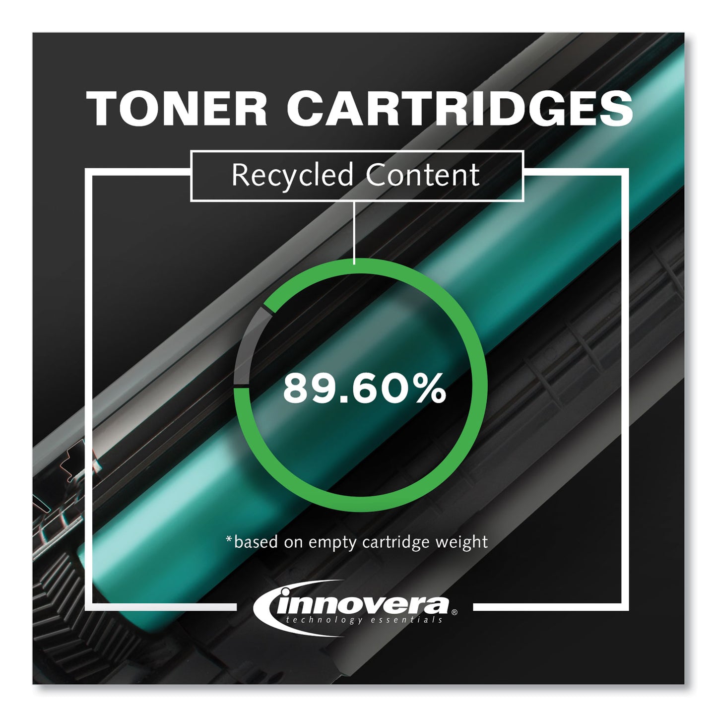 Innovera Remanufactured Black MICR Toner, Replacement for 55AM (CE255AM), 6,000 Page-Yield