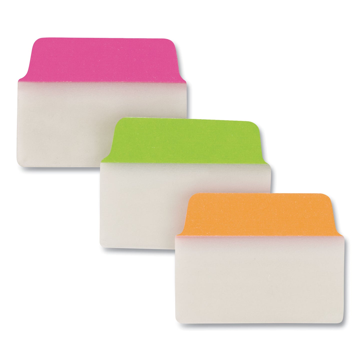 Avery Ultra Tabs Repositionable Tabs, Standard: 2" x 1.5", 1/5-Cut, Assorted Neon Colors, 48/Pack (74756)