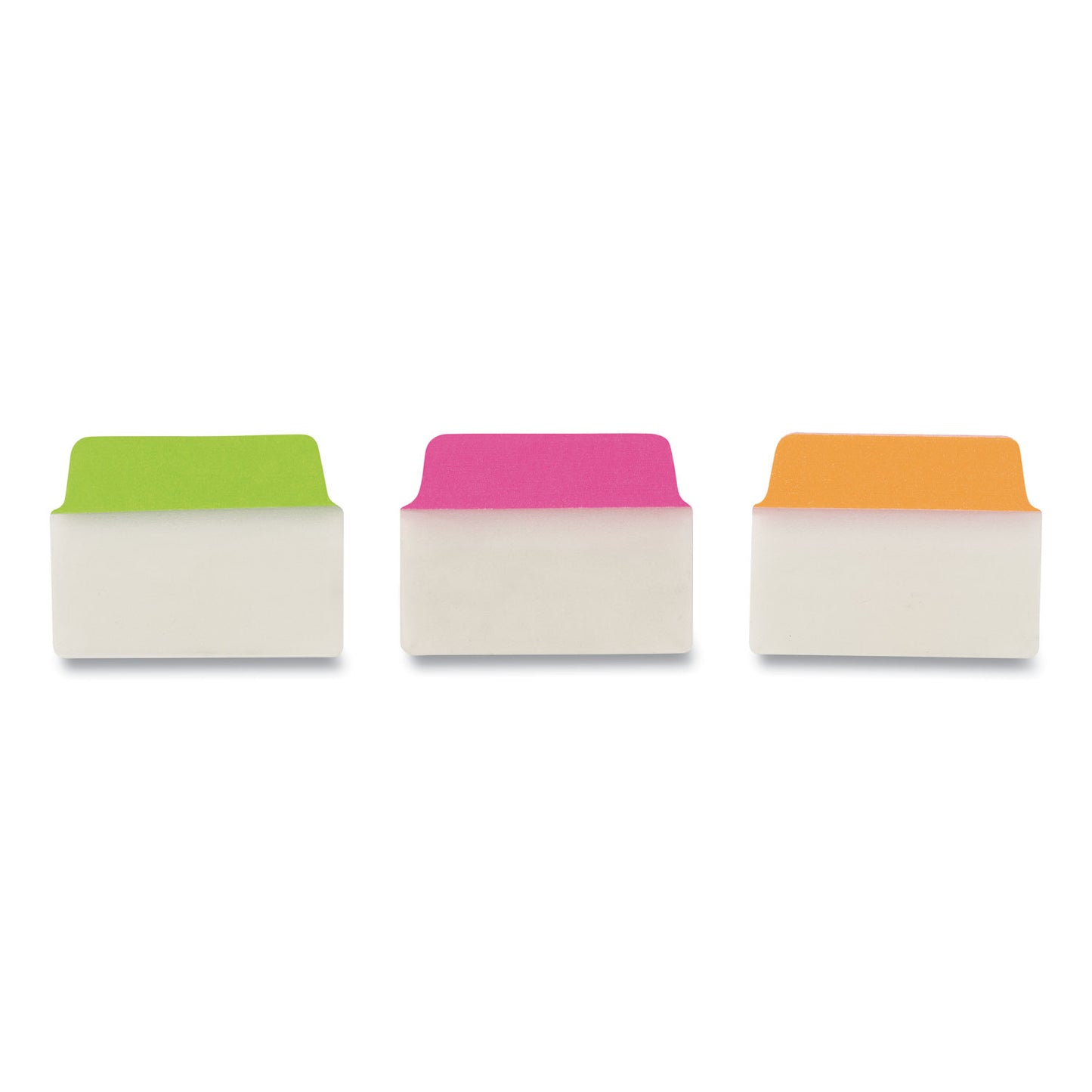 Avery Ultra Tabs Repositionable Tabs, Standard: 2" x 1.5", 1/5-Cut, Assorted Neon Colors, 24/Pack (74753)