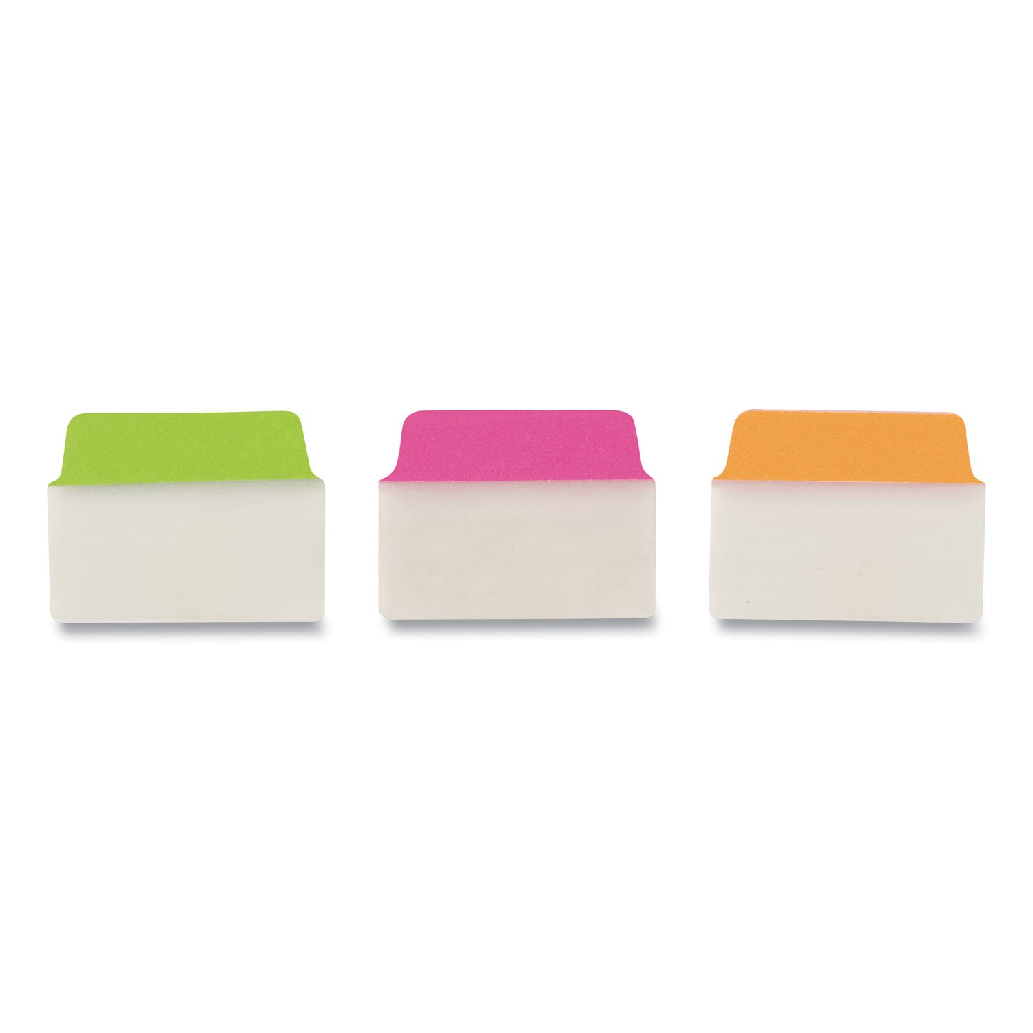 Avery Ultra Tabs Repositionable Tabs, Standard: 2" x 1.5", 1/5-Cut, Assorted Neon Colors, 24/Pack (74753)