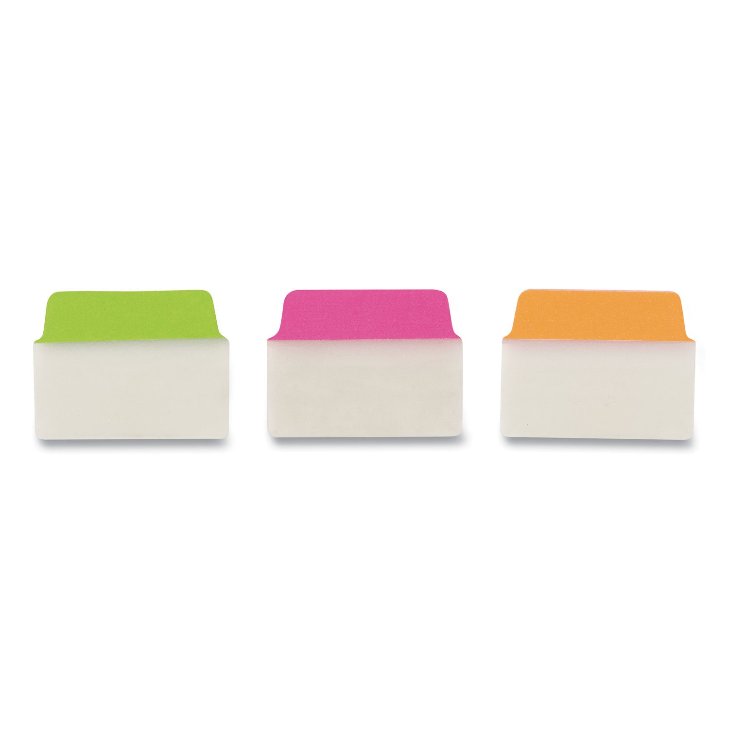 Avery Ultra Tabs Repositionable Tabs, Standard: 2" x 1.5", 1/5-Cut, Assorted Neon Colors, 48/Pack (74756)