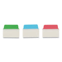 Avery Ultra Tabs Repositionable Tabs, Standard: 2" x 1.5", 1/5-Cut, Assorted Colors (Blue, Green and Red), 24/Pack (74754)