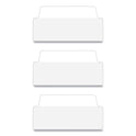 Avery Ultra Tabs Repositionable Tabs, Wide and Slim: 3" x 1.5", 1/3-Cut, White, 24/Pack (74776)