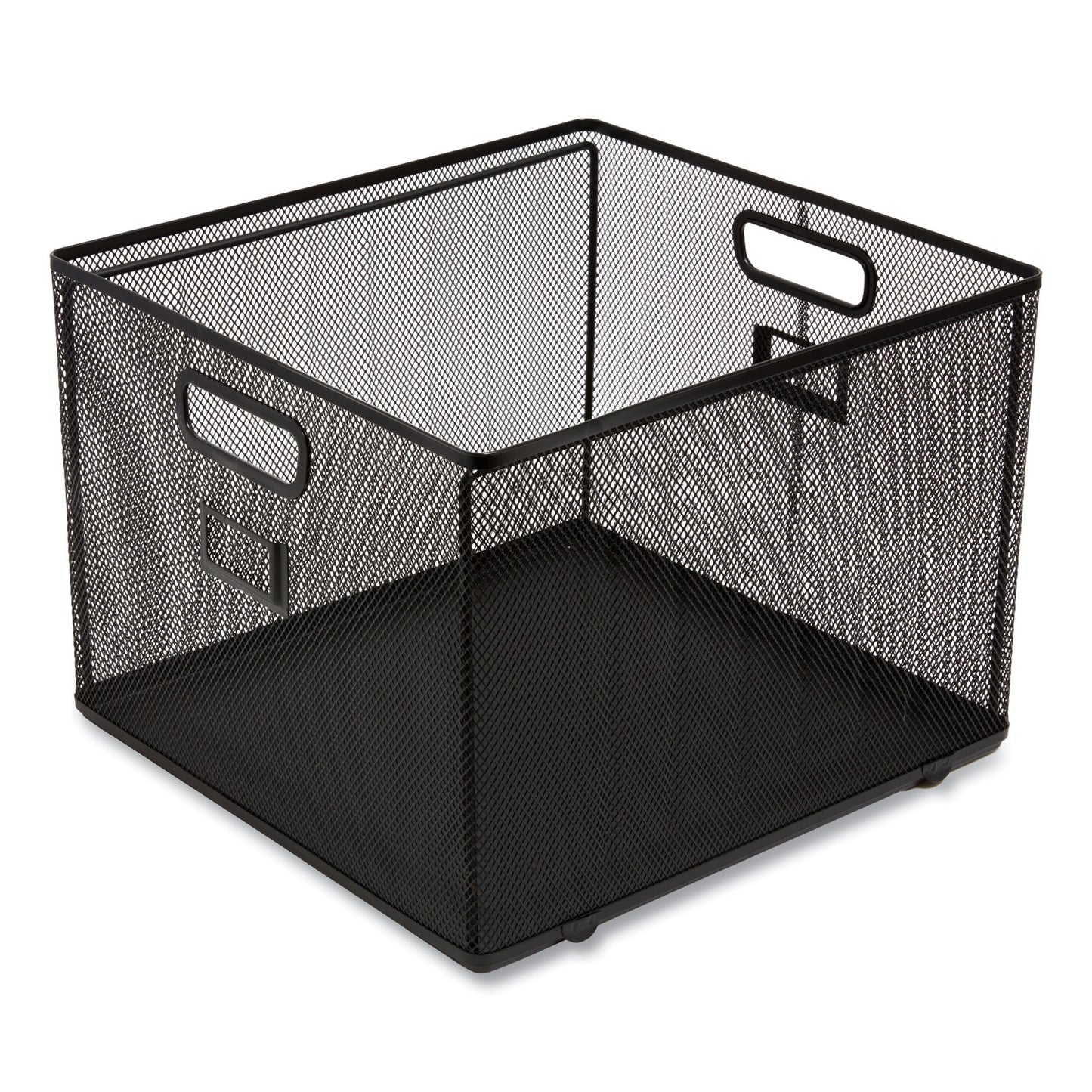 TRU RED Wire Mesh File Organizer, Letter Size, 13.98" Long, Black (24402487)