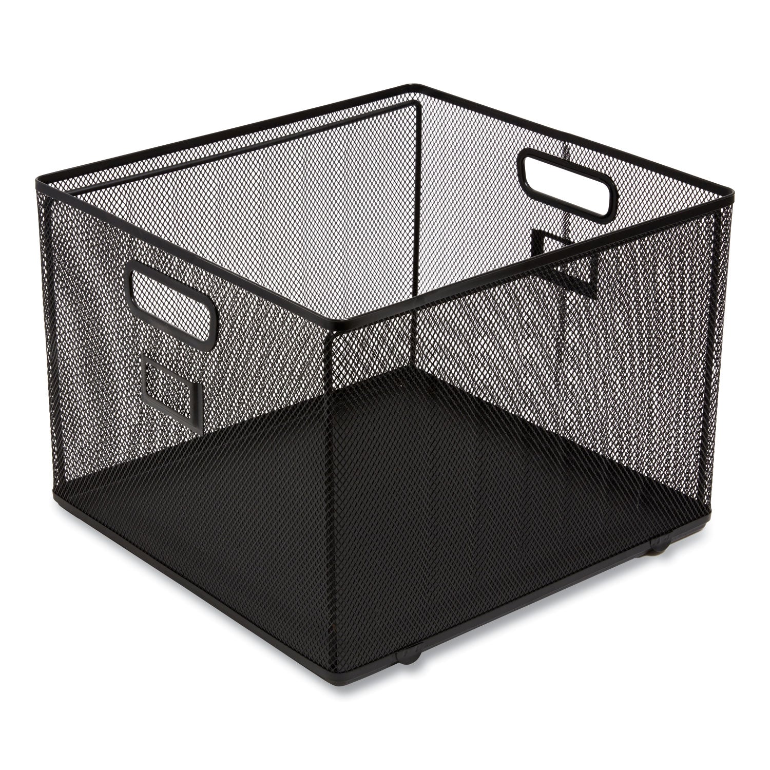 TRU RED Wire Mesh File Organizer, Letter Size, 13.98" Long, Black (24402487)