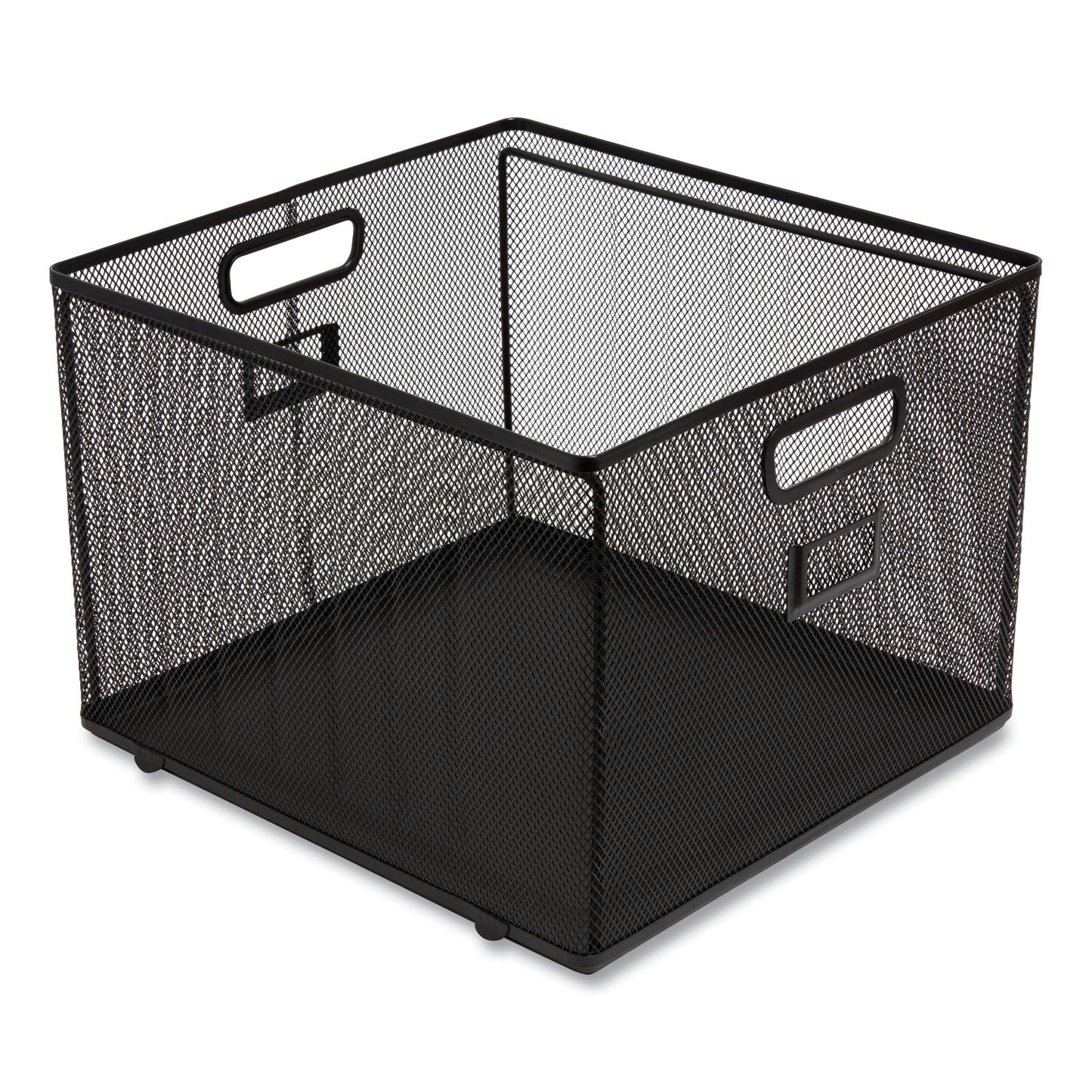 TRU RED Wire Mesh File Organizer, Letter Size, 13.98" Long, Black (24402487)