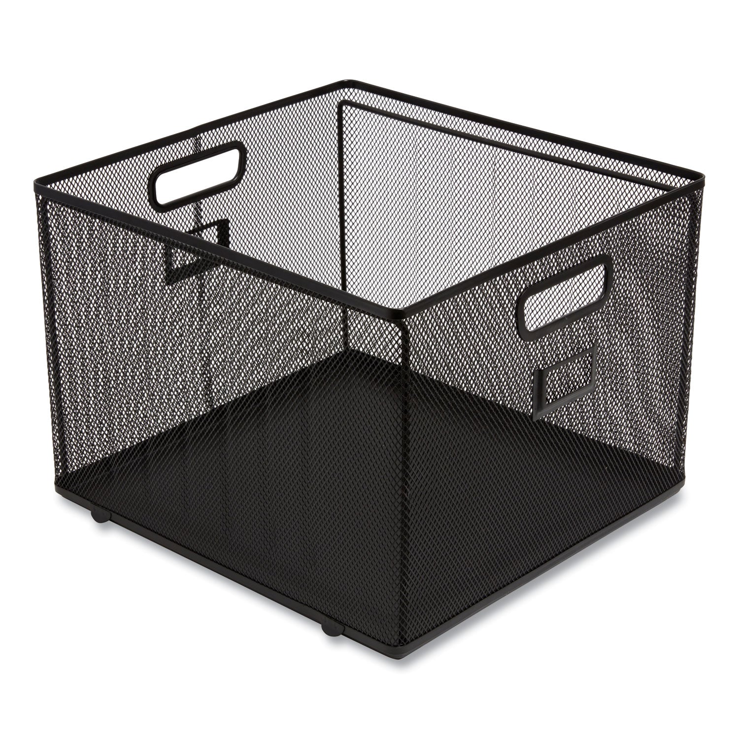 TRU RED Wire Mesh File Organizer, Letter Size, 13.98" Long, Black (24402487)