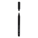 TRU RED Permanent Marker, Tank-Style, Medium Chisel Tip, Black, 5/Pack (24376594)