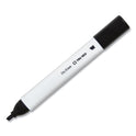 TRU RED Dry Erase Marker, Tank-Style, Medium Chisel Tip, Black, 4/Pack (24376614)