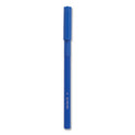 TRU RED Gripped Ballpoint Pen, Stick, Medium 1 mm, Blue Ink, Blue Barrel, 60/Pack (24328146)