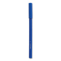 TRU RED Ballpoint Pen, Stick, Medium 1 mm, Blue Ink, Blue Barrel, 60/Pack (24328147)