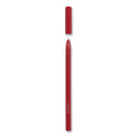 TRU RED Ballpoint Pen, Stick, Medium 1 mm, Red Ink, Red Barrel, Dozen (24326832)