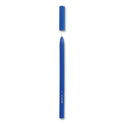 TRU RED Ballpoint Pen, Stick, Medium 1 mm, Blue Ink, Blue Barrel, Dozen (24326833)