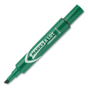 Avery MARKS A LOT Regular Desk-Style Permanent Marker, Broad Chisel Tip, Green, Dozen (7885) (07885)
