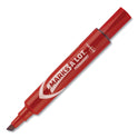 Avery MARKS A LOT Regular Desk-Style Permanent Marker, Broad Chisel Tip, Red, Dozen (7887) (07887)