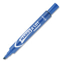 Avery MARKS A LOT Large Desk-Style Permanent Marker, Broad Chisel Tip, Blue, Dozen (8886) (08886)