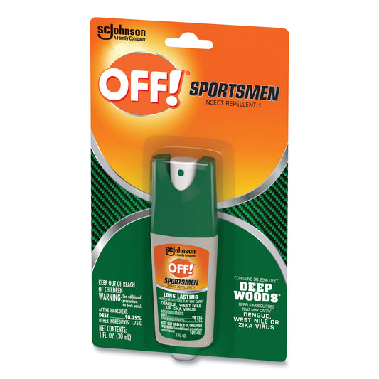 OFF! Deep Woods Sportsmen Insect Repellent, 1 oz Spray Bottle (317188)