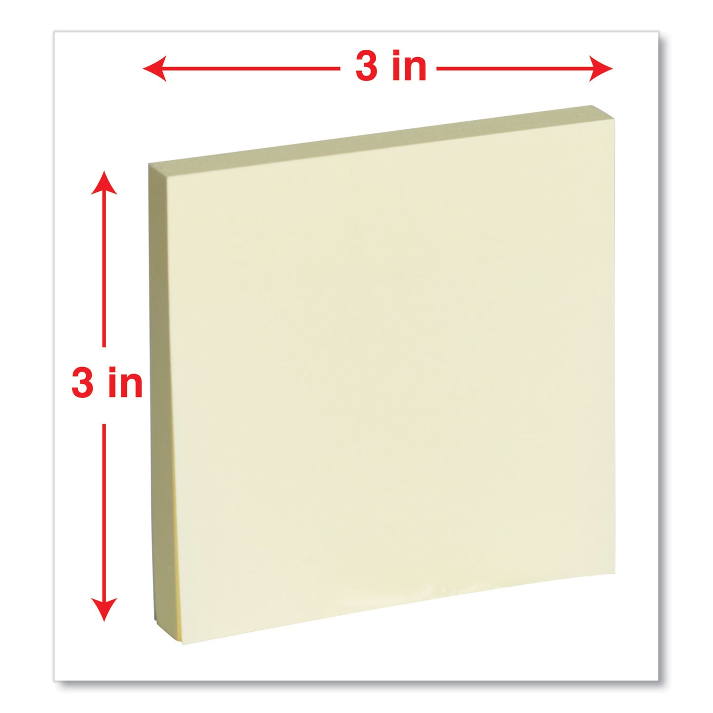 Universal Self-Stick Note Pads, 3" x 3", Assorted Pastel Colors, 100 Sheets/Pad, 12 Pads/Pack (35669)