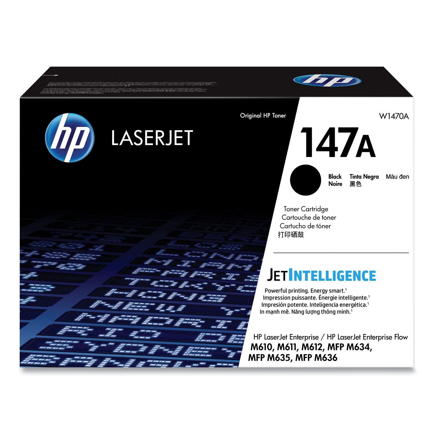 HP 147A, (W1470A) Black Original Laser Toner Cartridge