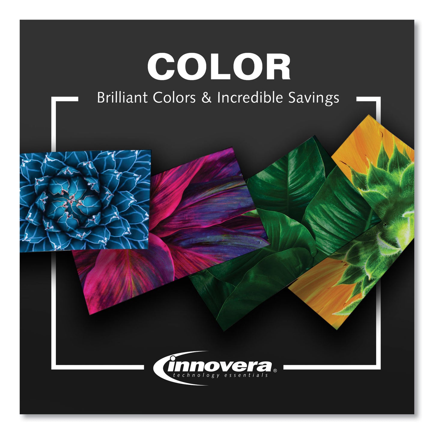 Innovera Remanufactured Cyan Toner, Replacement for TN221C, 1,400 Page-Yield