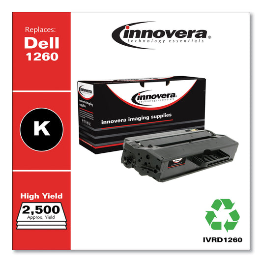 Innovera Remanufactured Black Toner, Replacement for 331-7328, 2,500 Page-Yield (D1260)