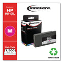 Innovera Remanufactured Magenta High-Yield Ink, Replacement for 951XL (CN047AN), 1,500 Page-Yield (951XLM)