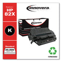 Innovera Remanufactured Black High-Yield Toner, Replacement for 82X (C4182X), 20,000 Page-Yield (83082)