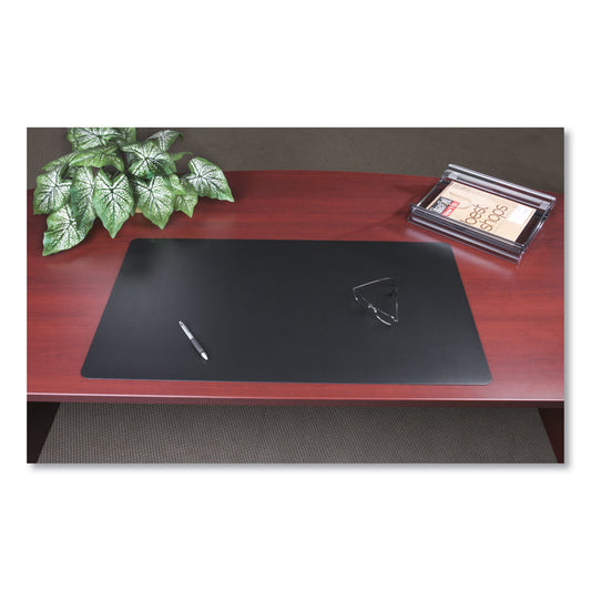 Artistic Rhinolin II Desk Pad with Antimicrobial Protection, 24 x 17, Black (LT412MS)