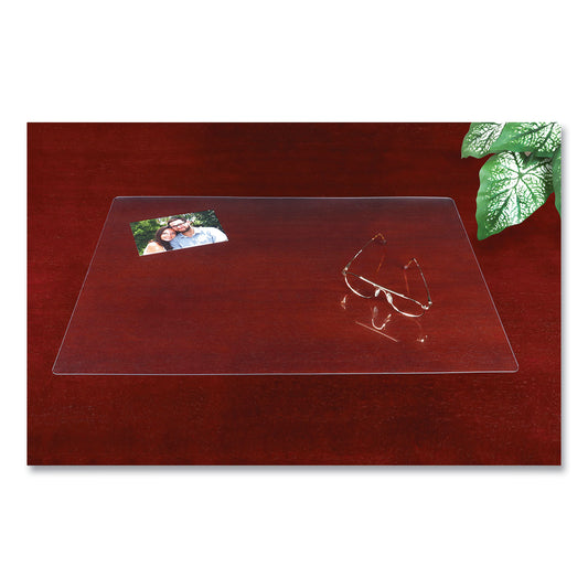 Artistic Eco-Clear Desk Pad with Antimicrobial Protection, 17 x 22, Clear (7030)