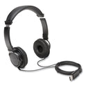 Kensington Hi-Fi Headphones, 6 ft Cord, Black (K97600WW)