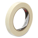 3M Value Masking Tape 101+, 3" Core, 0.70" x 60 yds, Tan, 12/Pack (10118)