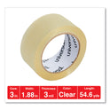 Universal Heavy-Duty Box Sealing Tape, 3" Core, 1.88" x 54.6 yds, Clear, 6/Pack (93000)