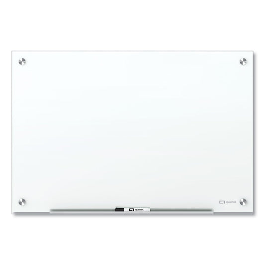 Quartet Brilliance Glass Dry-Erase Boards, 24 x 18, White Surface (G22418W)