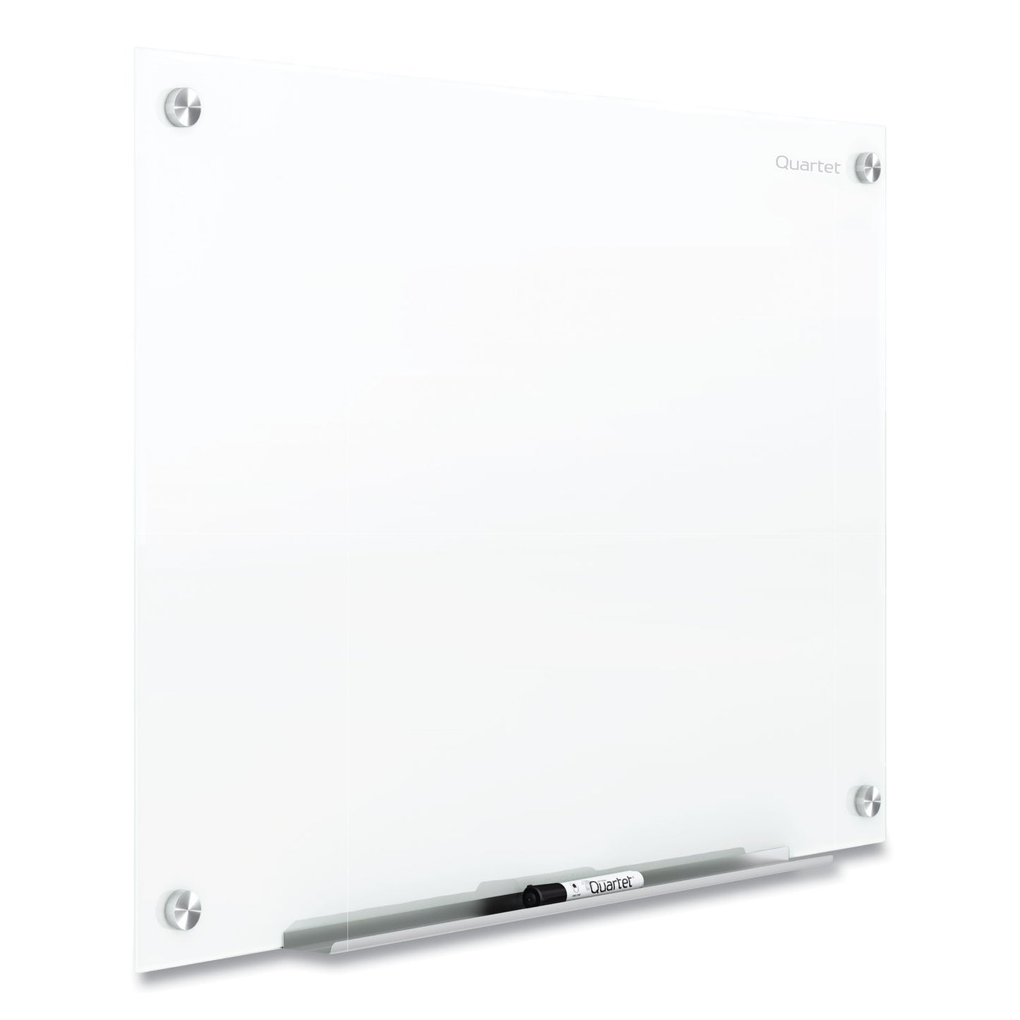 Quartet Brilliance Glass Dry-Erase Boards, 24 x 18, White Surface (G22418W)