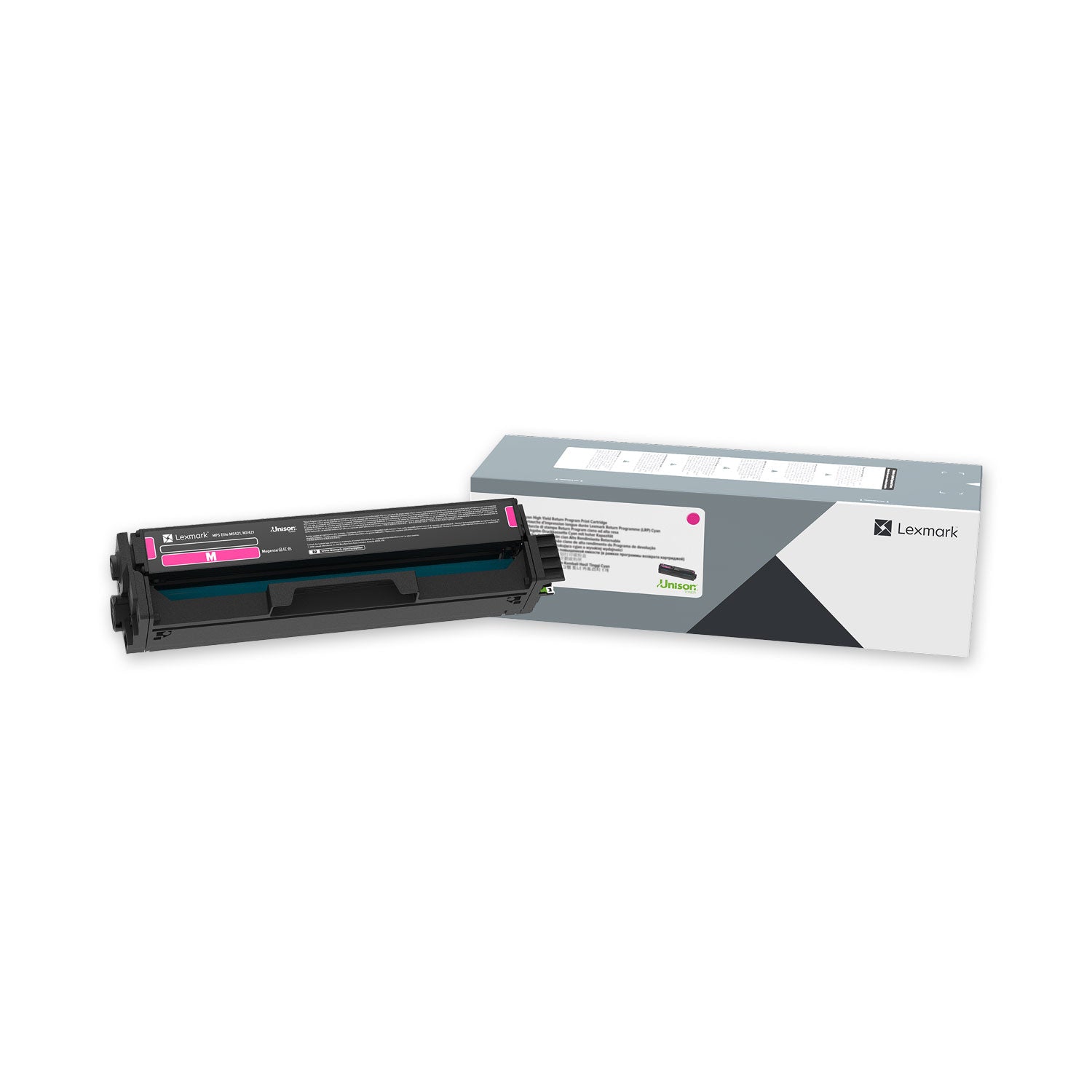 Lexmark 20N1XM0 Return Program Extra High-Yield Toner, 6,700 Page-Yield, Magenta