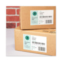 Avery Waterproof Shipping Labels with TrueBlock Technology, Laser Printers, 5.5 x 8.5, White, 2/Sheet, 500 Sheets/Box (95526)