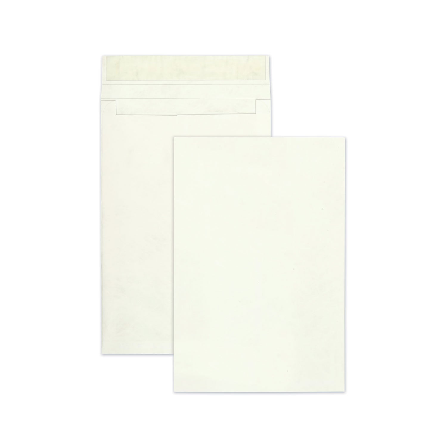 Survivor 14 lb Tyvek Open End Expansion Mailer Value Pack, #15 1/2, Flip-Stik Flap, Redi-Strip Closure, 12 x 16, White, 100/Carton (R4520)