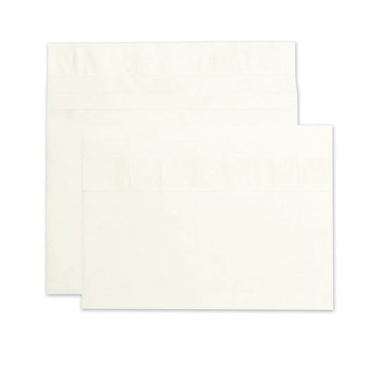 Survivor Heavyweight 18 lb Tyvek Open End Expansion Mailers, #15, Square Flap, Redi-Strip Adhesive Closure, 10 x 15, White, 100/Carton (R4450)