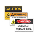 Avery Surface Safe Removable Label Safety Signs, Inkjet/Laser Printers, 8 x 8, White, 15/Pack (61513)