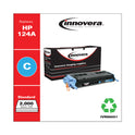 Innovera Remanufactured Cyan Toner, Replacement for 124A (Q6001A), 2,000 Page-Yield (86001)