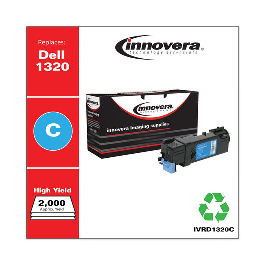Innovera Remanufactured Cyan High-Yield Toner, Replacement for 310-9060, 2,000 Page-Yield (D1320C)