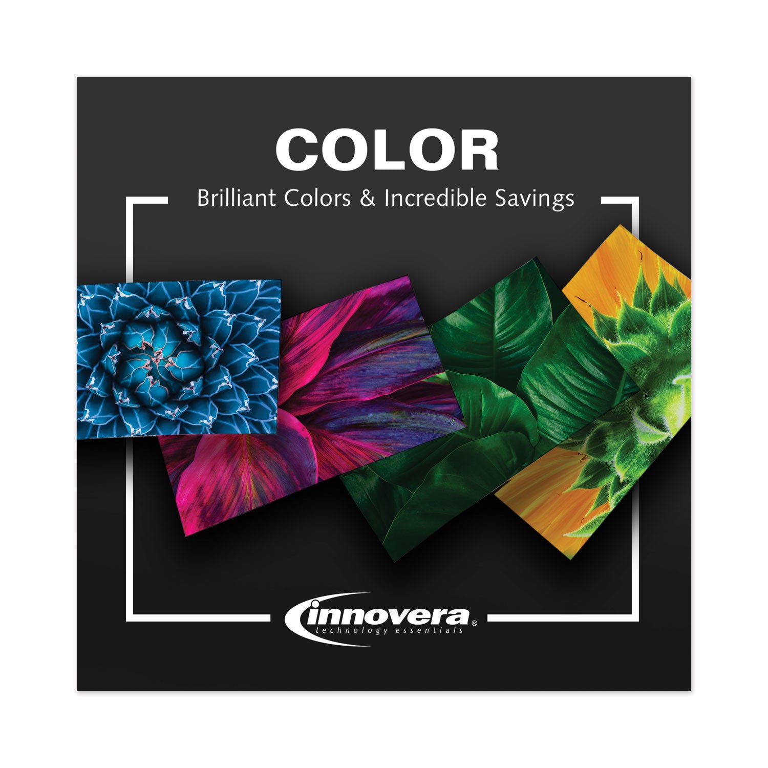 Innovera Remanufactured Cyan Toner, Replacement for TN210C, 1,400 Page-Yield